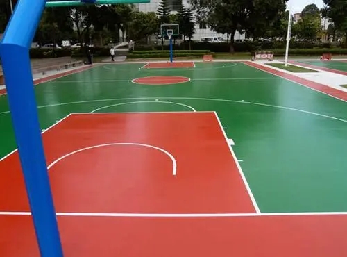 南充球场地面翻新,裂缝修重要性